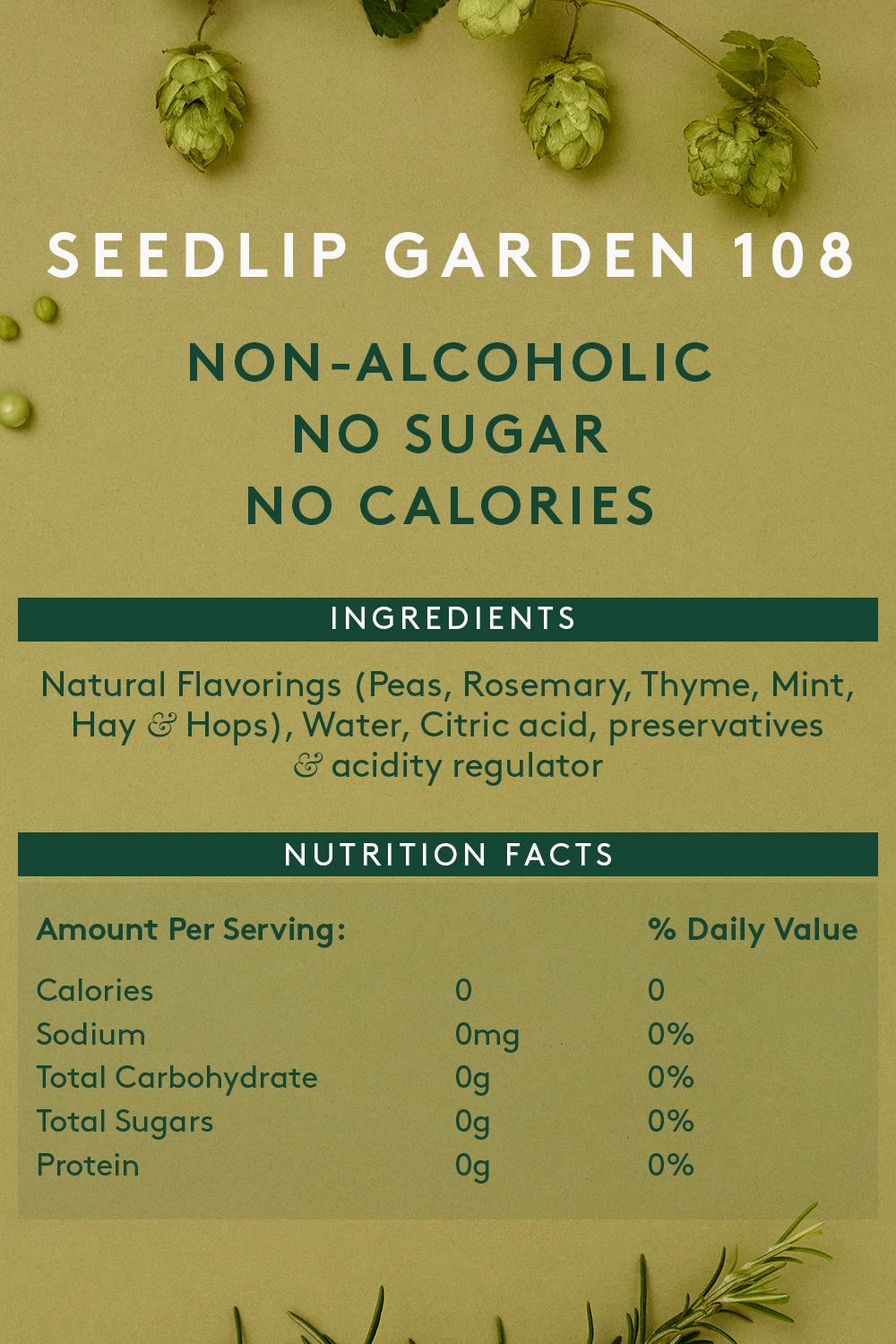 Seed Lip - Garden 108