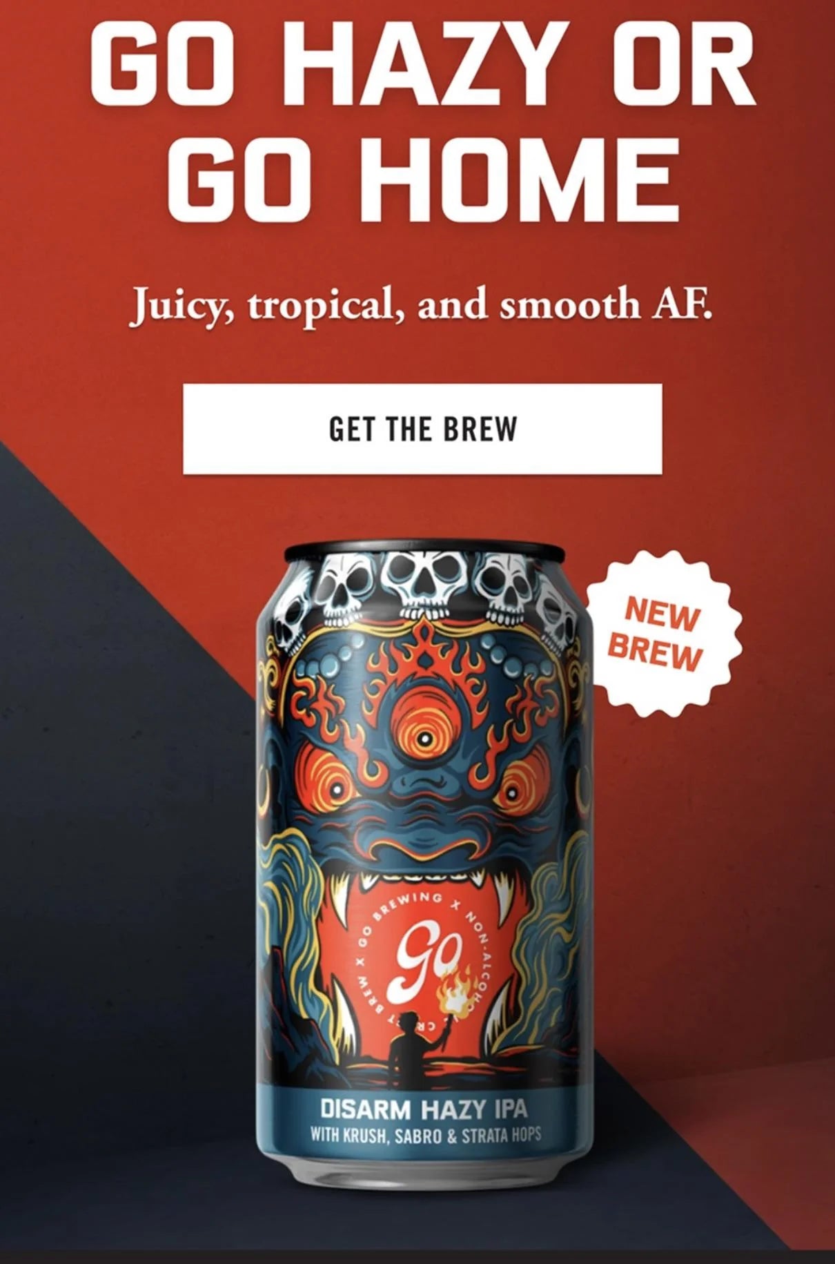 Go Brewing - Disarm Hazy IPA