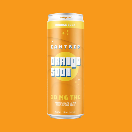 Cantrip Orange Soda - 10 MG THC Infused Soda