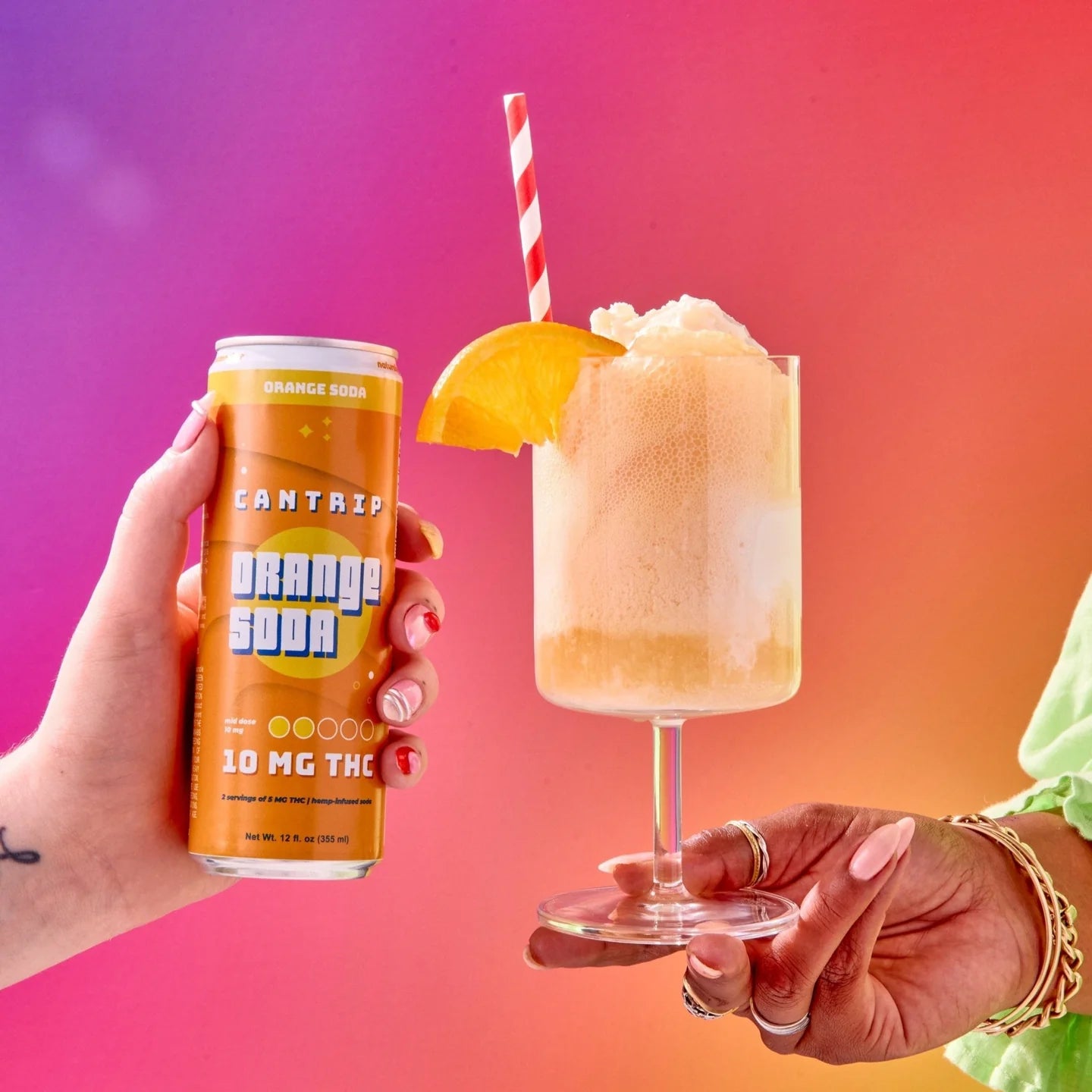 Cantrip Orange Soda - 10 MG THC Infused Soda