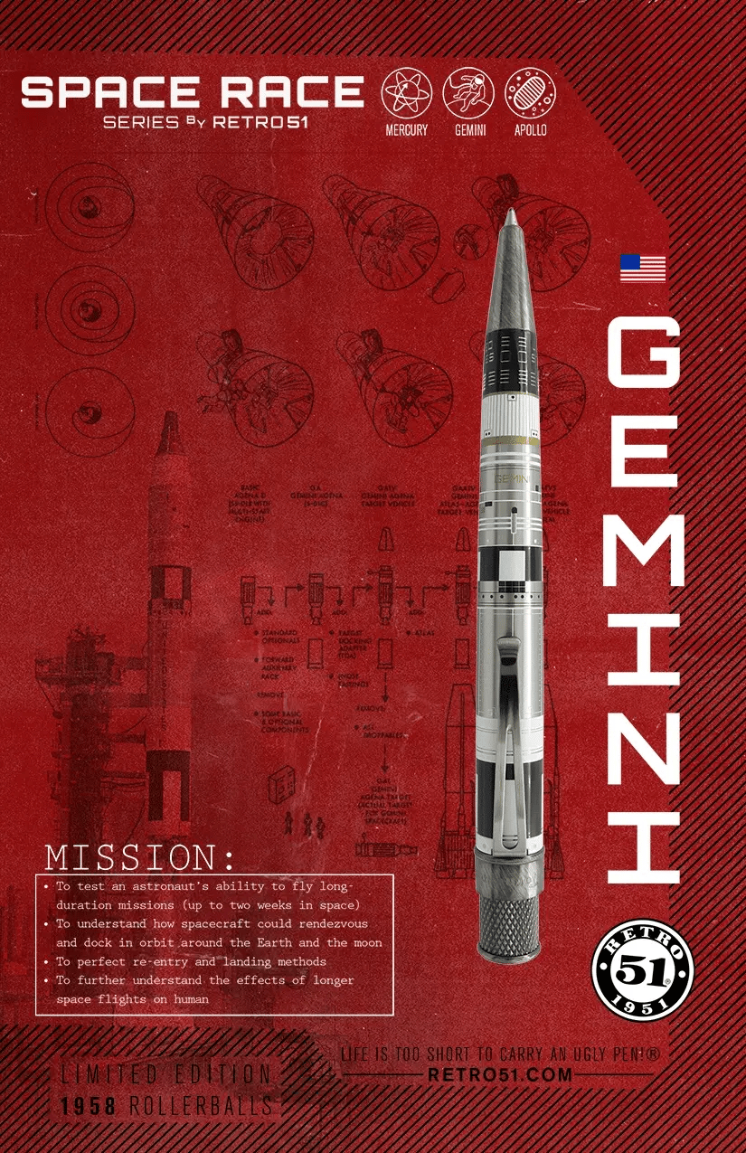 Retro 51 - Space Race Series - GEMINI (Rollerball)
