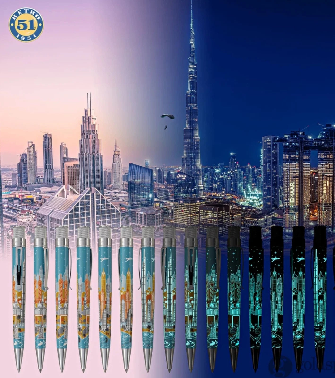 Retro 51 - Dubai - Skyline Series (Rollerball)