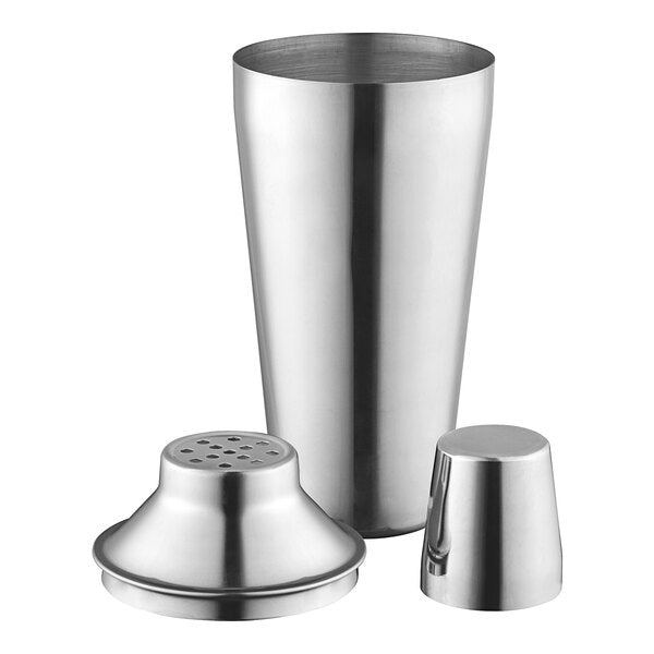 Stainless Steel Cocktail Shaker - 3 Piece