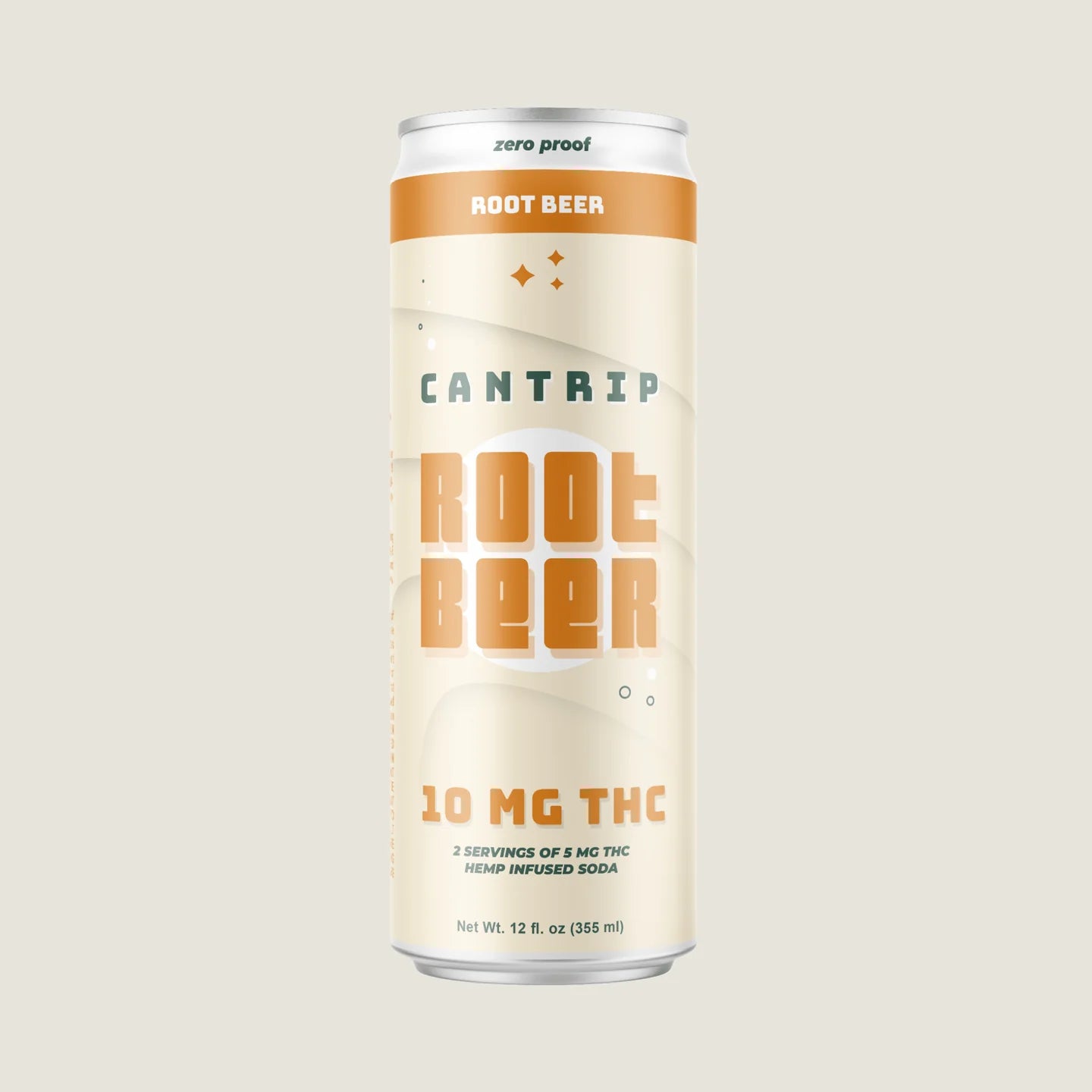 Cantrip Root Beer - 10 MG THC Infused Soda