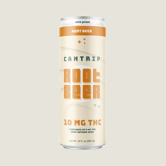 Cantrip Root Beer - 10 MG THC Infused Soda