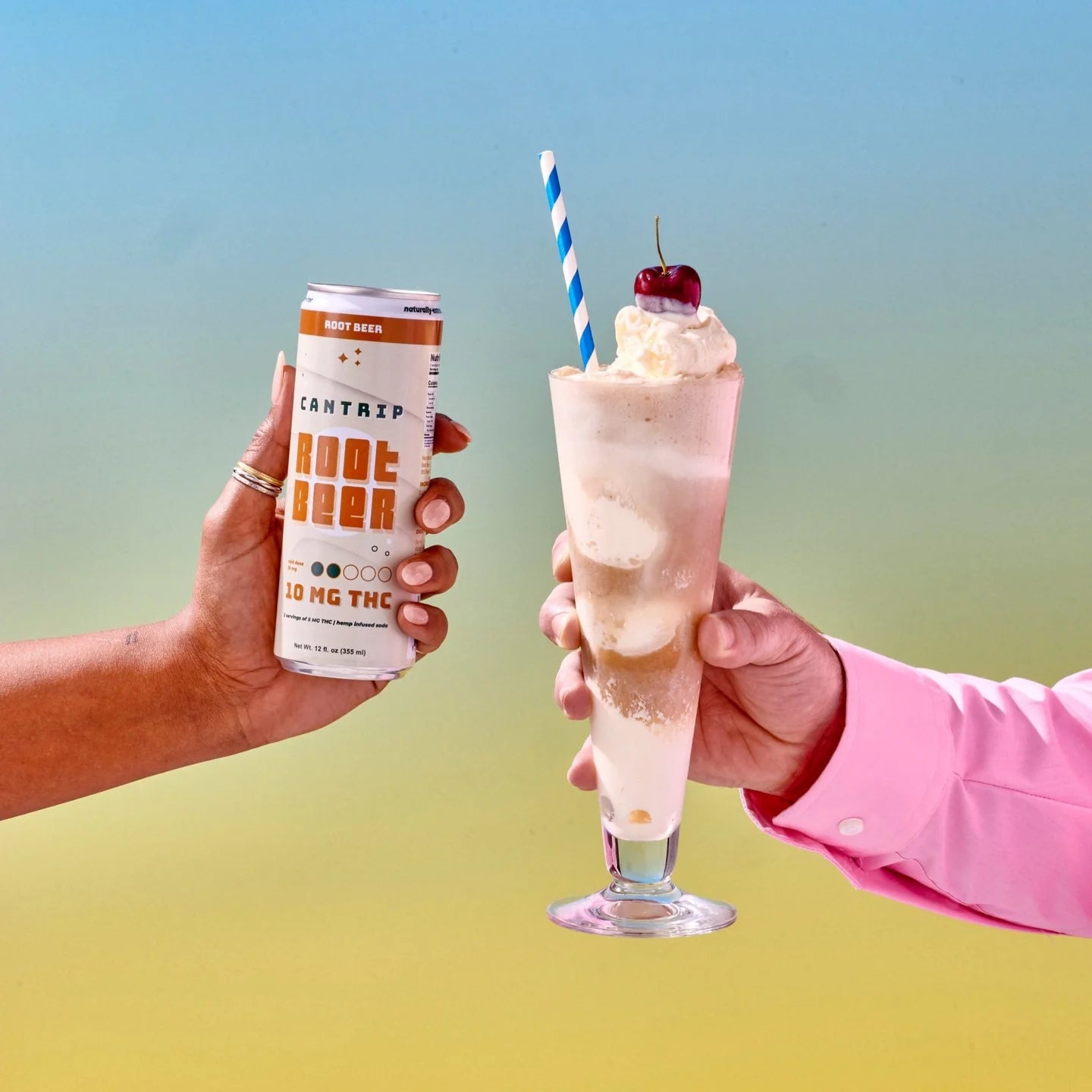 Cantrip Root Beer - 10 MG THC Infused Soda